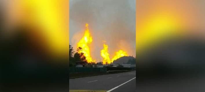 Κίνα: Εκρηξη σε αγωγό αερίου σκότωσε τουλάχιστον 8 ανθρώπους (βίντεο)